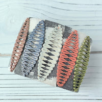 Lenora Dame Mid Century Mod Cuff Bracelet