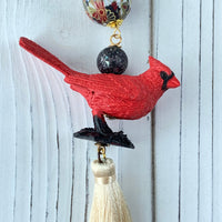 Lenora Dame Casper the Cardinal Pendant Necklace