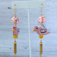 Lenora Dame Birdie Statement Earrings