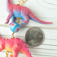 Lenora Dame Pool Party Dino Tassel Earrings