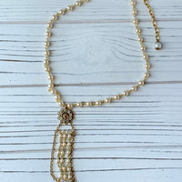 Lenora Dame Jaqueline’s Ladder Pearl Necklace