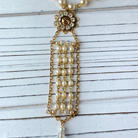 Lenora Dame Jaqueline’s Ladder Pearl Necklace