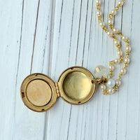 Lenora Dame Mariposa Butterfly Locket Charm Necklace