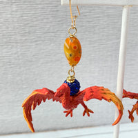 Lenora Dame Phoenix-Ville Statement Earrings, Phoenix Earrings