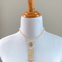 Lenora Dame Jaqueline’s Ladder Pearl Necklace