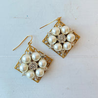 Lenora Dame Stellar Crystal Drop Earrings