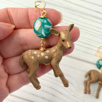 Lenora Dame Fern the Fawn Earrings