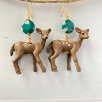 Lenora Dame Fern the Fawn Earrings