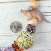 Lenora Dame Triceratops Necklace