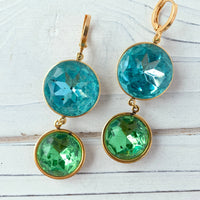 Lenora Dame Spring Renewal Rhinestone Earrings