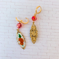 Lenora Dame April Showers Earrings in Petunia