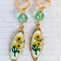 Lenora Dame April Showers Earrings in Chrysanthemum