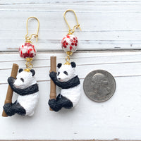 Lenora Dame Panda Earrings