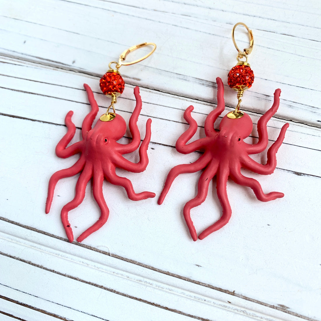 Octopus Earrings