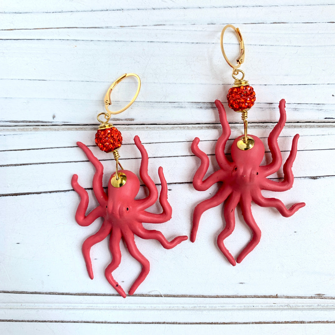 Octopus Earrings