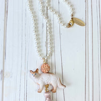 Persian Cat Pendant Necklace