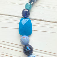 Blue Lagoon Queen Mum Necklace