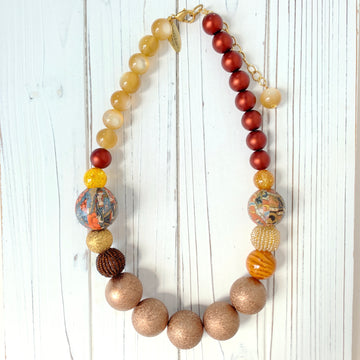 Cornucopia Queen Mum Necklace