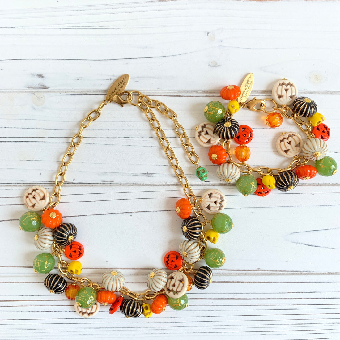 Pumpkin King Halloween Bracelet