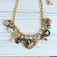 I Spy Vintage Inspired Charm Necklace