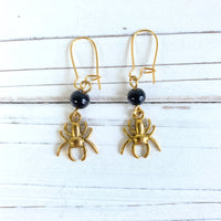 Charlotte Halloween Spider Earrings