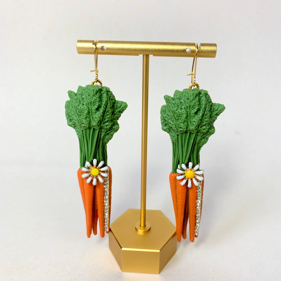 Carrot Earrings