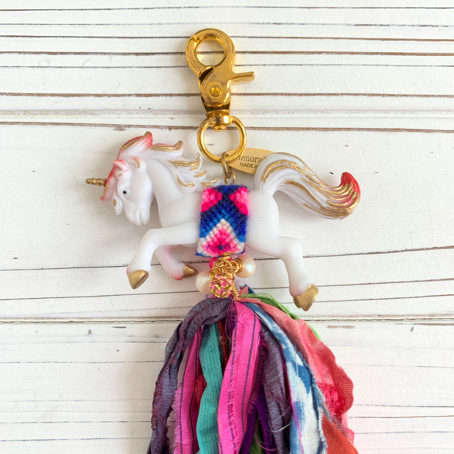 Magical Unicorn Purse Charm