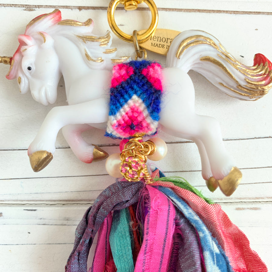 Magical Unicorn Purse Charm