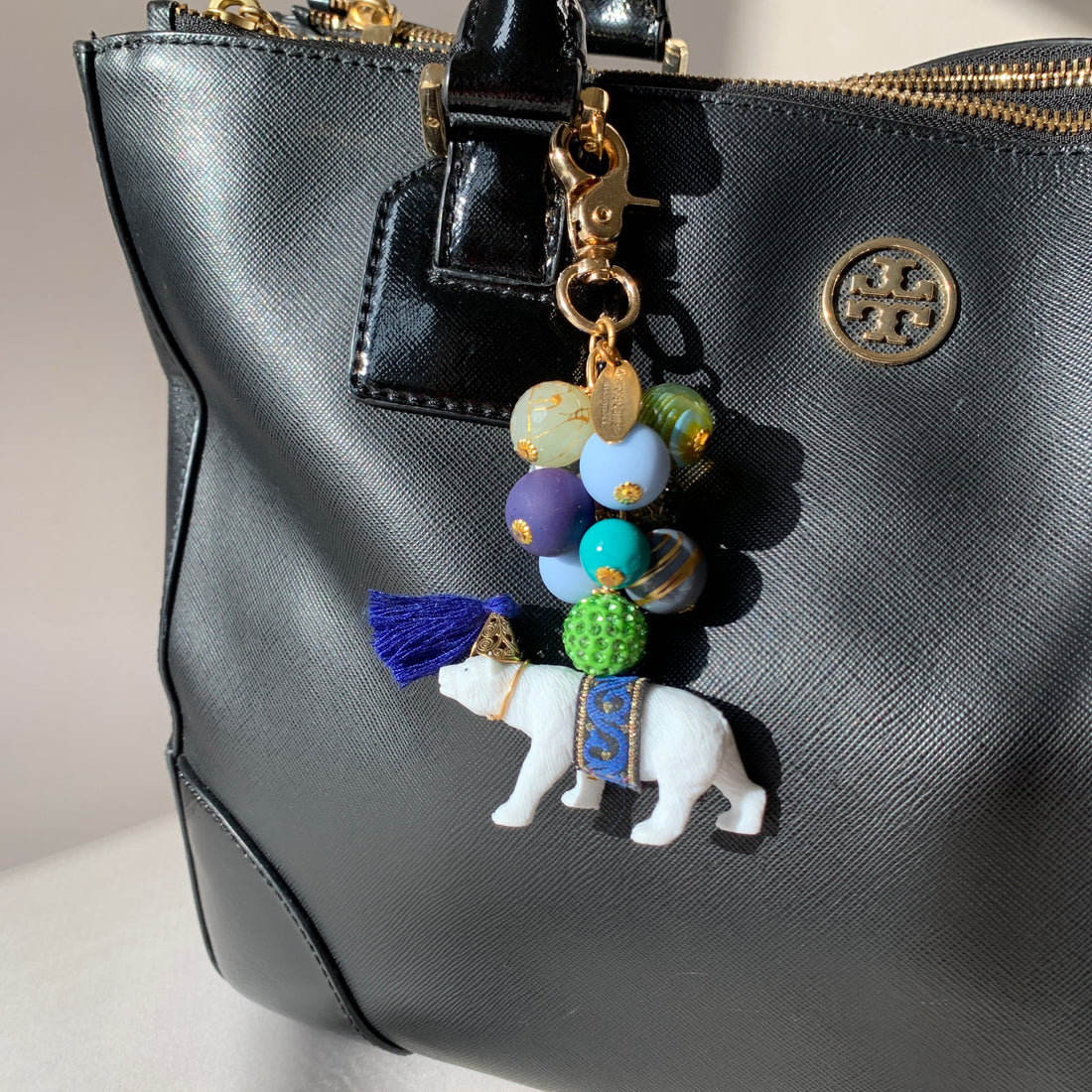 Polar Bear Purse Charm