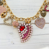 Be Mine Heart Charm Necklace