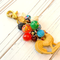 Rooster Purse Charm