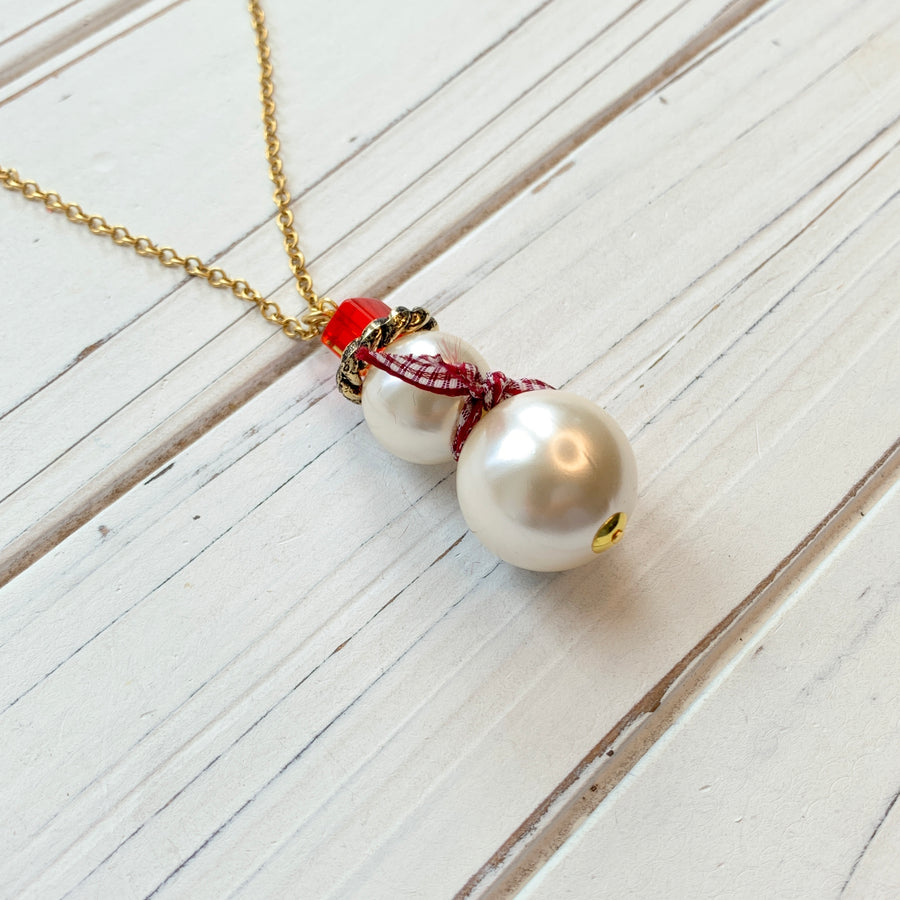 Frosty The Snowman Necklace