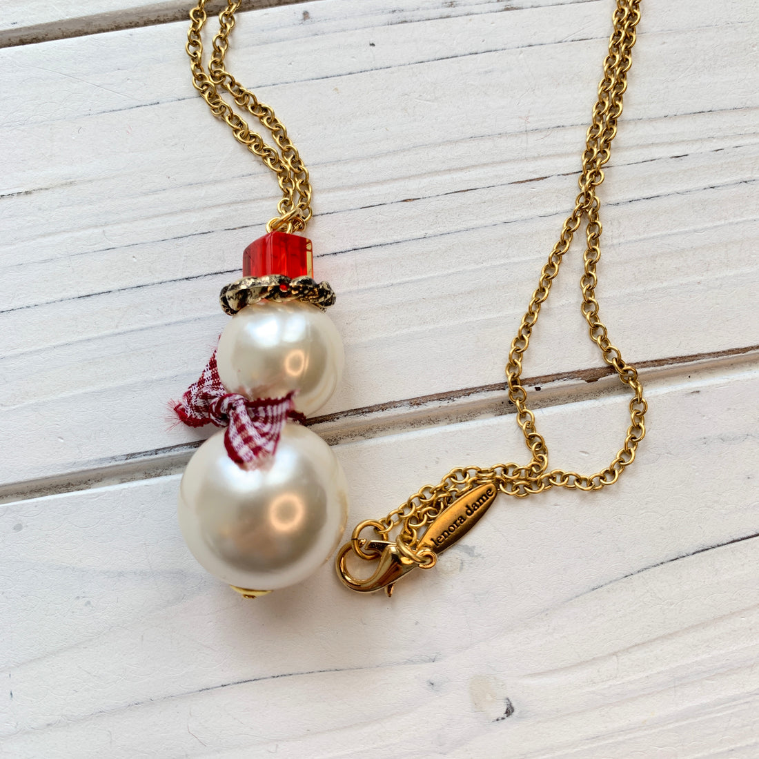 Frosty The Snowman Necklace