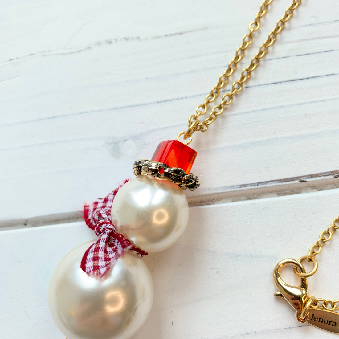 Frosty The Snowman Necklace