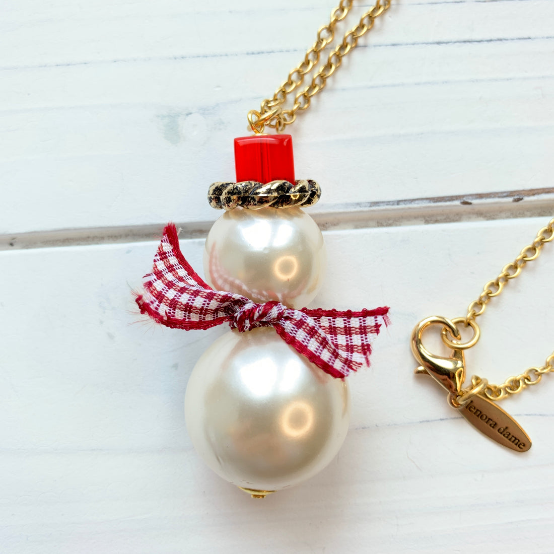 Frosty The Snowman Necklace