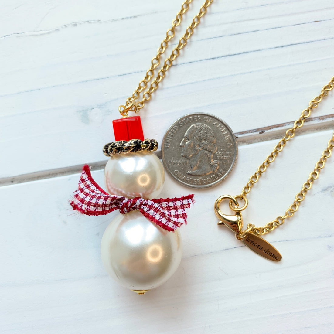 Frosty The Snowman Necklace