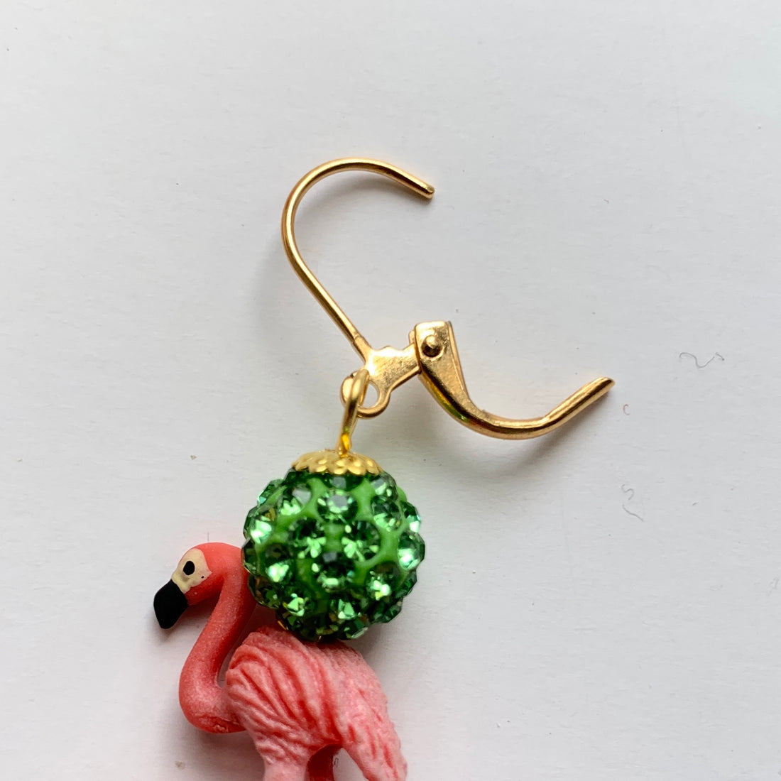 Miniature Flamingo Earrings