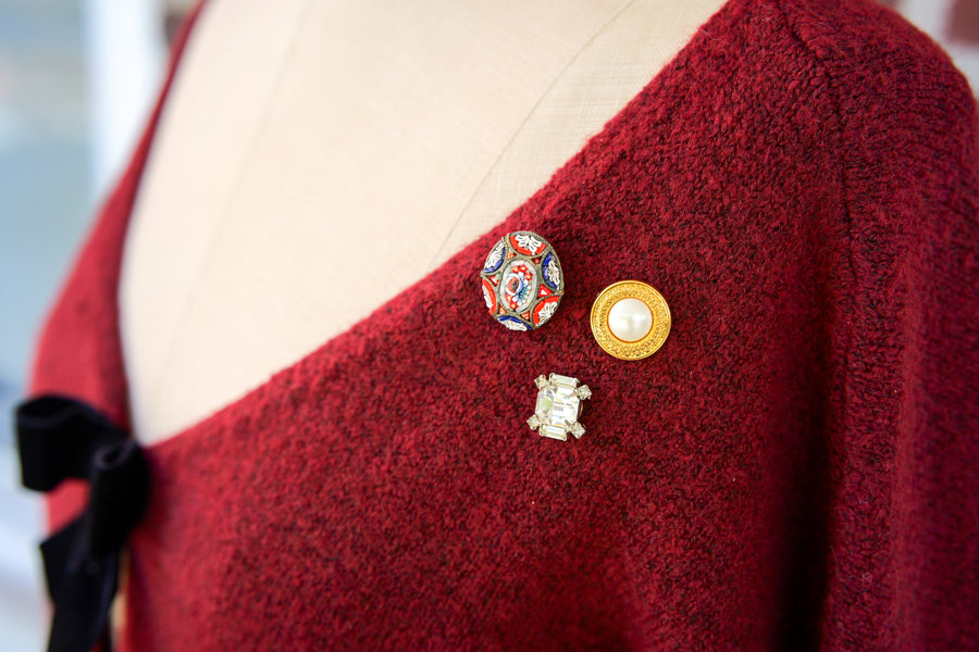 Vintage Brooch Sets - One-of-a-Kind