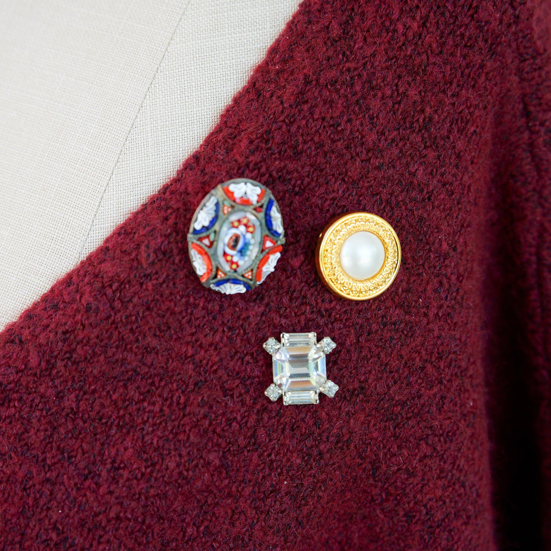 Vintage Brooch Sets - One-of-a-Kind