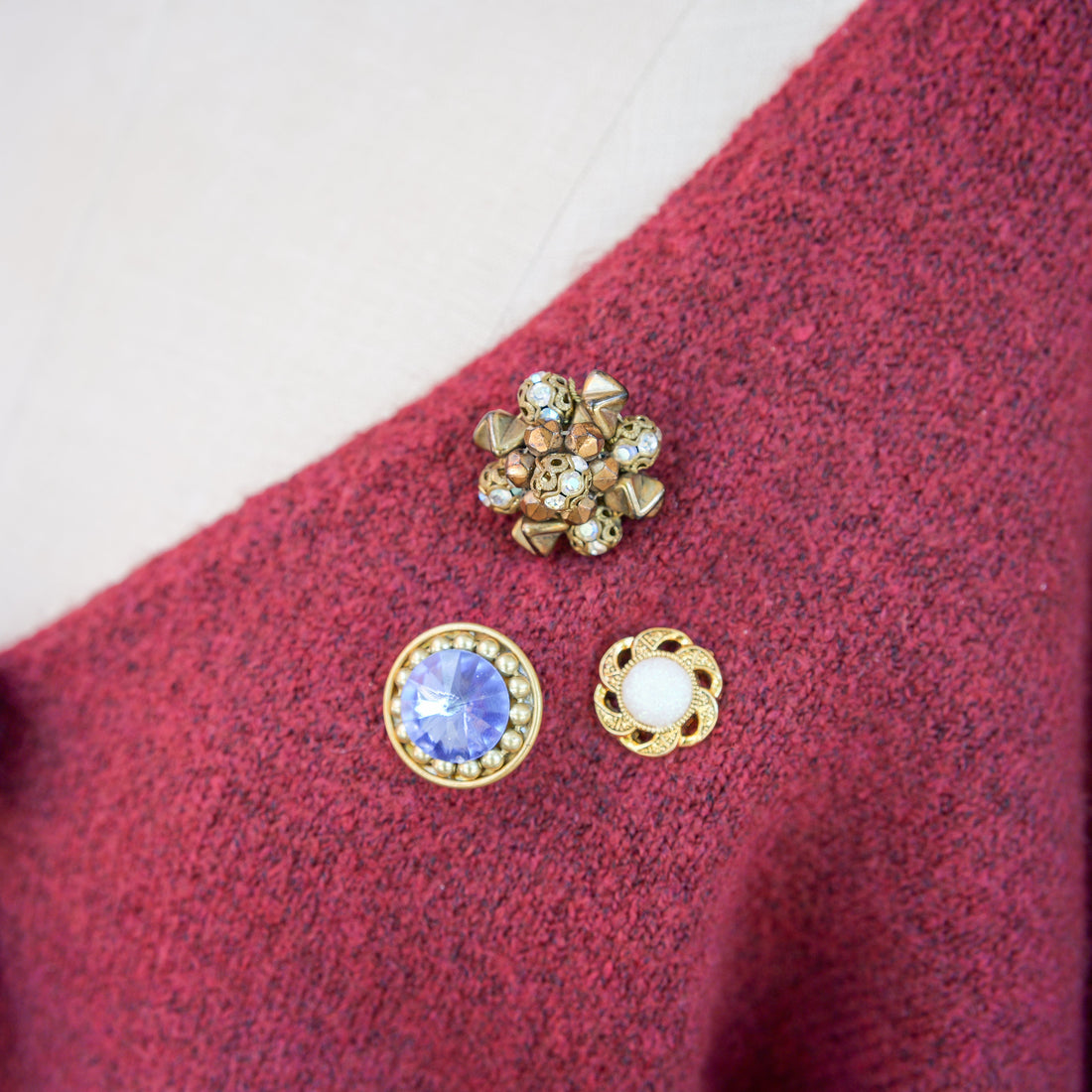 Vintage Brooch Sets - One-of-a-Kind