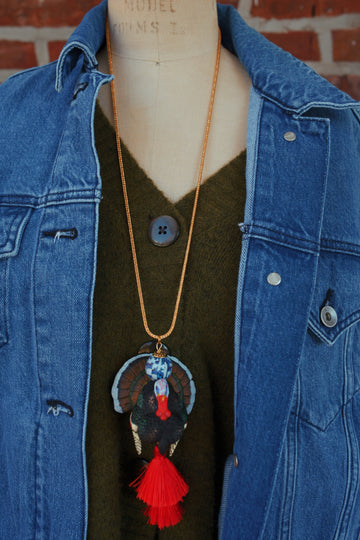 Thanksgiving Turkey Pendant