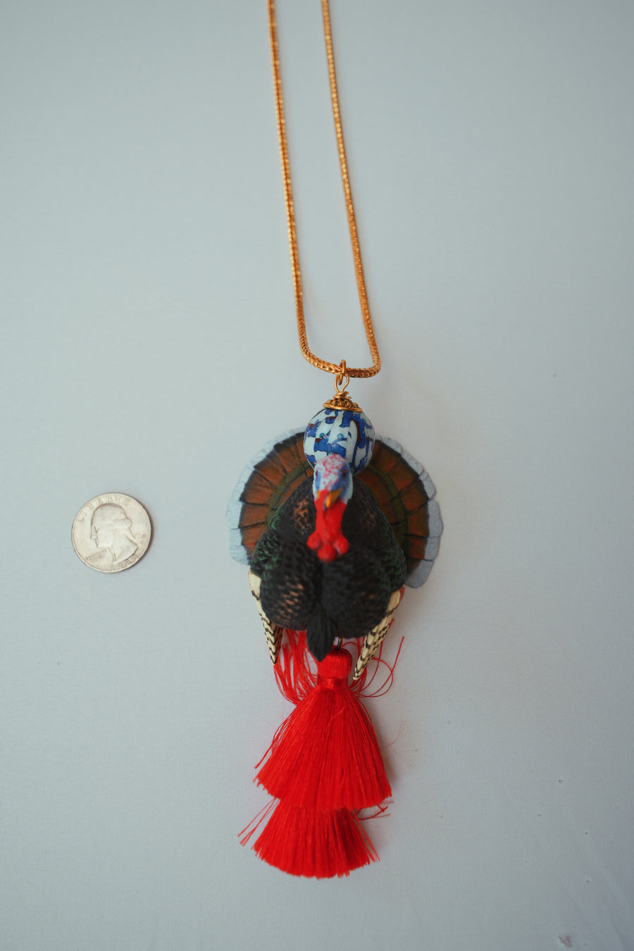 Thanksgiving Turkey Pendant