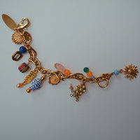 One-of-a-Kind Vintage Charm Bracelet