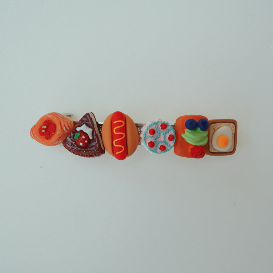 One-of-a-Kind Barrettes Baked Goods
