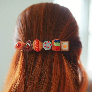 One-of-a-Kind Barrettes Baked Goods