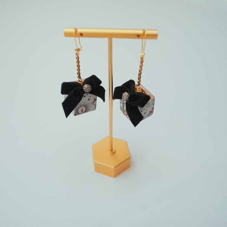Christmas Present Earrings - Small
