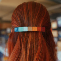 One-of-a-Kind Mosaic Barrettes - Large