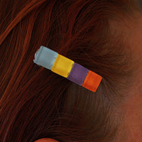 One-of-a-Kind Mosaic Barrettes - Small
