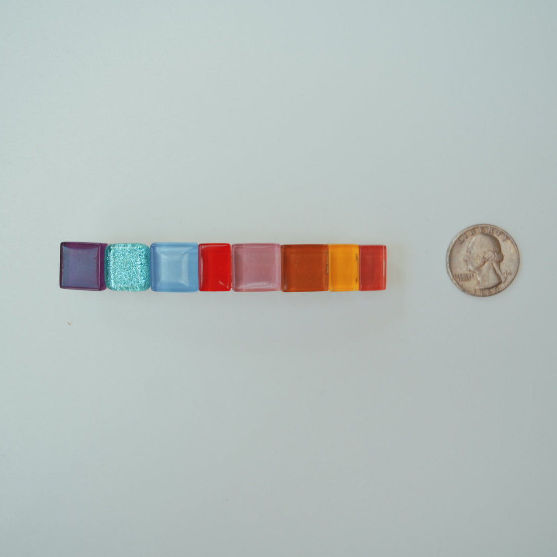 One-of-a-Kind Mosaic Barrettes - Large