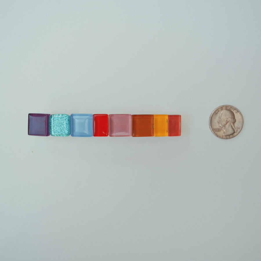 One-of-a-Kind Mosaic Barrettes - Large